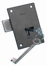 B6877 Light Duty Straight Cupboard Lock