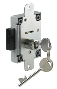 S1311NF 7 Lever Safe Lock c/w Nozzle & Flange